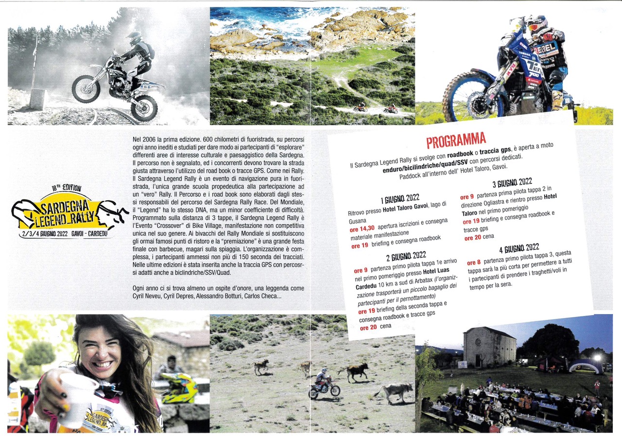 Sardegna Legend Rally <br><span>dal 2 al 4 Giugno 2022</span>