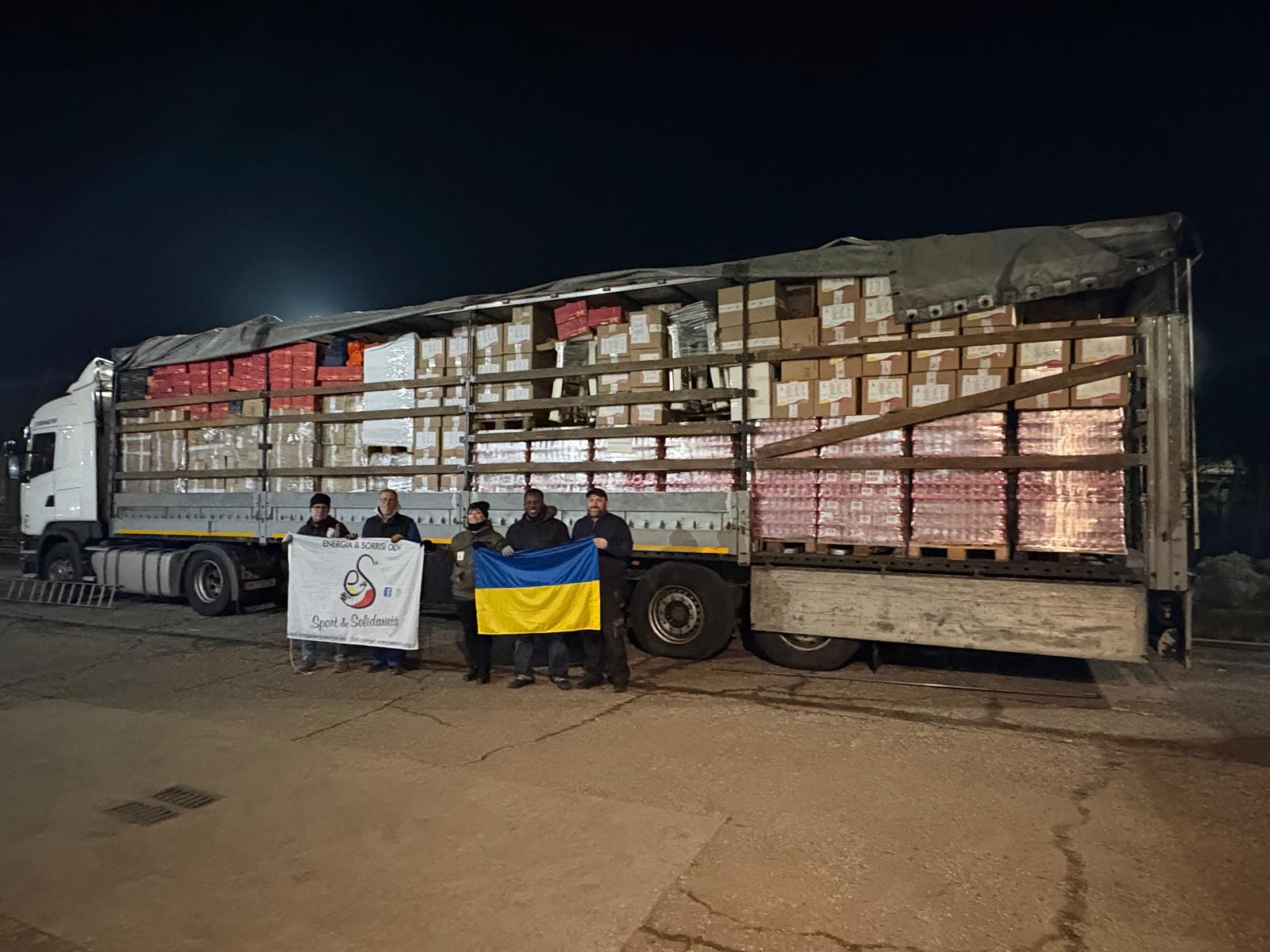 E’ partito il 77° Bilico per l’Ucraina – 22 dicembre 2025